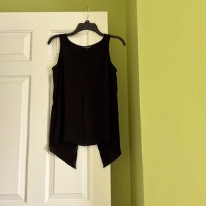 Black flowy tank top